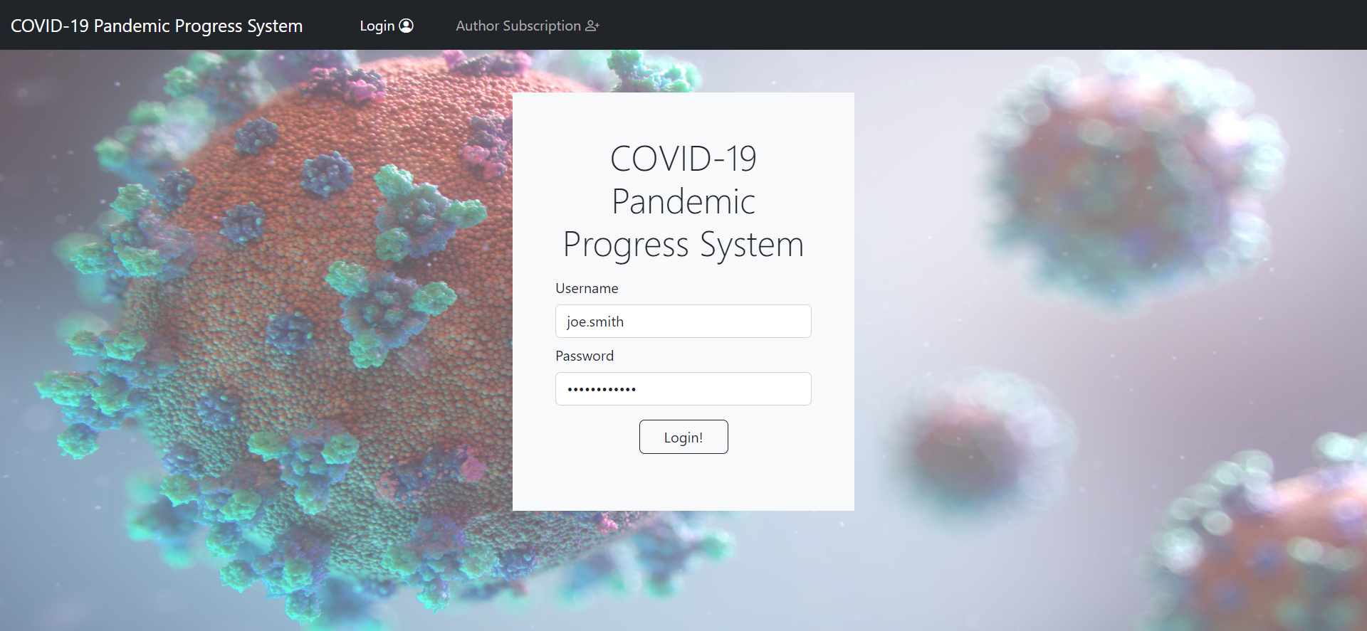 Covid-19 Database Management System